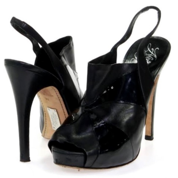 *SOLD********Alejandro Ingelmo Shoes Heels Leather - Picture 4 of 8